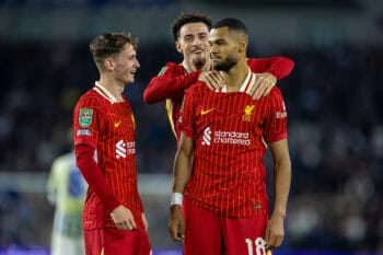 Football – Football League Cup – 4th Round – Brighton & Hove Albion FC v Liverpool FC