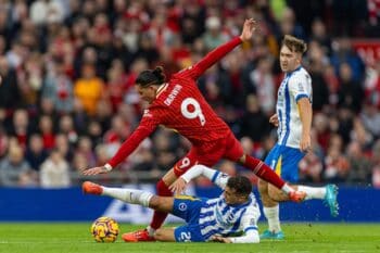 Football – FA Premier League – Liverpool FC v Brighton & Hove Albion FC