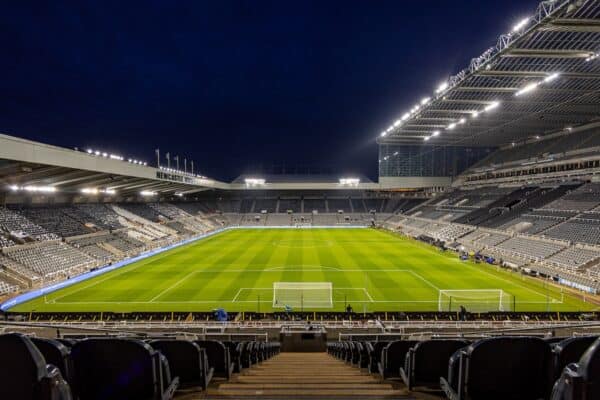 NEWCASTLE-UPON-TYNE, ENGLAND - Wednesday, December 4, 2024: A general view before the FA Premier League match between Newcastle United FC and Liverpool FC at St James' Park. (Photo by David Rawcliffe/Propaganda)