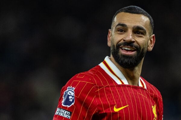 LONDON, ENGLAND - Sunday, December 22, 2024: Liverpool's Mohamed Salah during the FA Premier League match between Tottenham Hotspur FC and Liverpool FC at the Tottenham Hotspur Stadium. (Photo by David Rawcliffe/Propaganda)