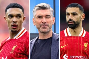 Alexander-Arnold, Hughes, Salah RU collage FI