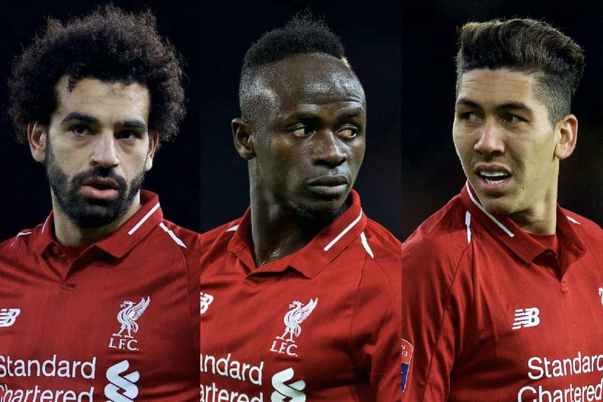Liverpool não pode depender de Salah, Mané e Firmino para sempre