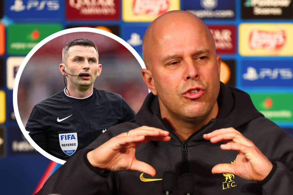 Arne Slot has sensible response to Michael Oliver’s different version of red card – Liverpool FC