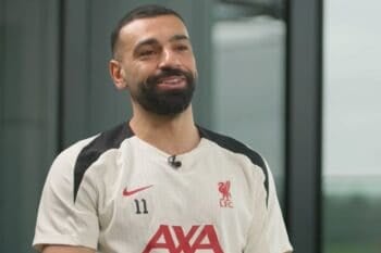 Mo Salah screenshot February 2025