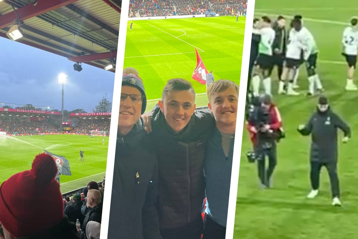 I made the 500 mile round trip in a storm to watch Liverpool FC