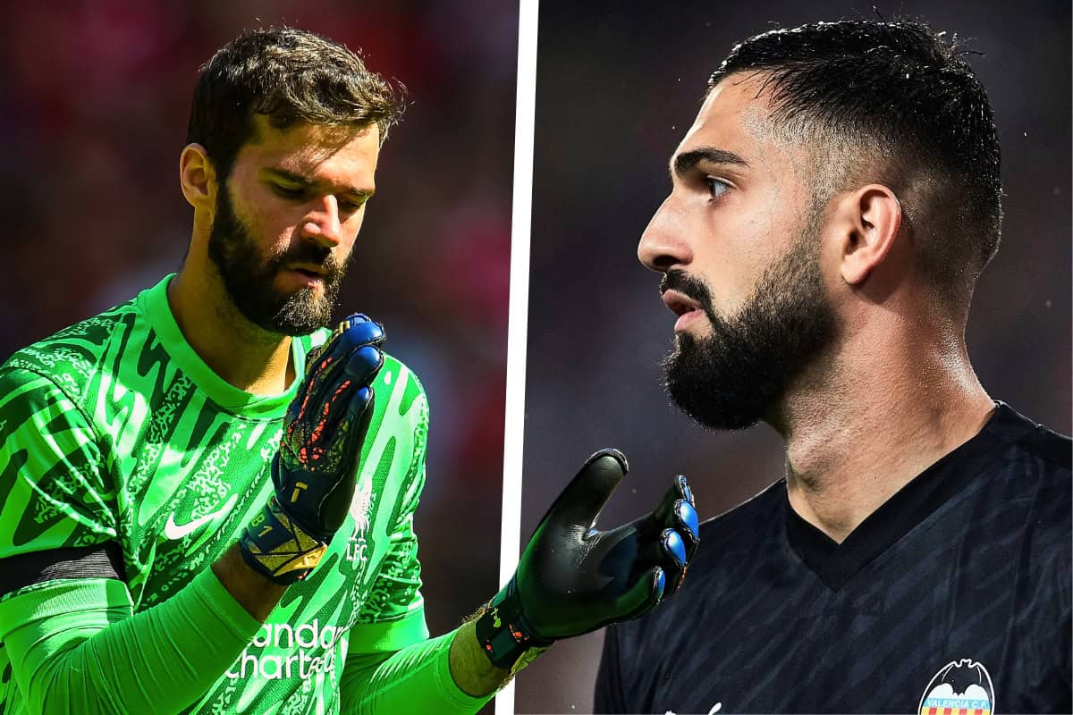 Fighting talk: Liverpool 'keeper Giorgi Mamardashvili says he will challenge for number one role, even if Alisson stays