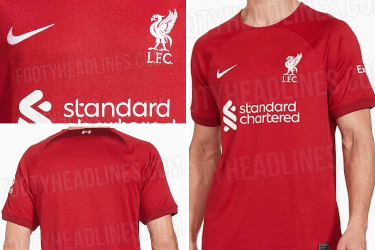 Liverpool 23-24 Home Kit, Pre-Match & Training Shirts Leaked