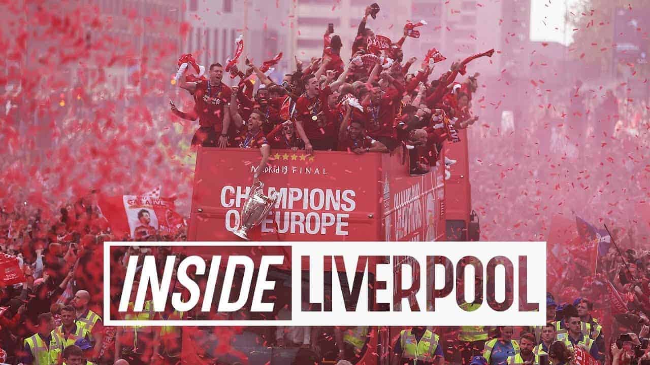 'Inside Liverpool' Incredible behindthescenes video of Reds