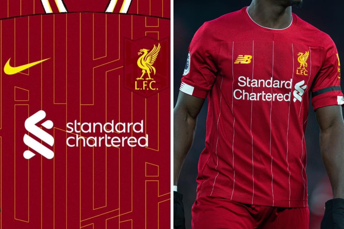 Leaked Liverpool's new Nike home kit for 2024/25 with allover YNWA