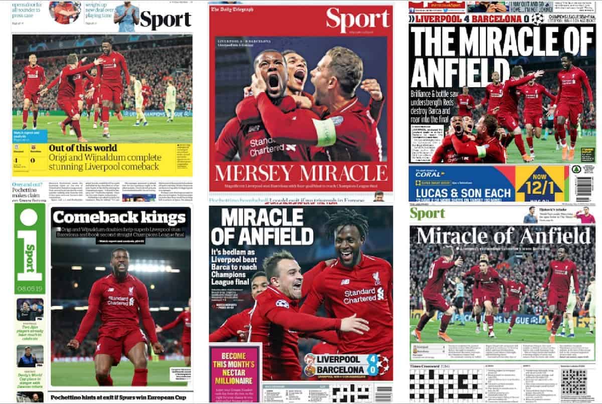 Liverpool's bravery, Real Madrid clinch LaLiga, Milan and Inter keep